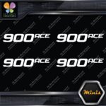 Compatible 900 Ace Ski-Doo Snowmobile Pack of 4 MINI SIZE Decals Stickers Vinyl - Image 3