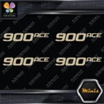 Compatible 900 Ace Ski-Doo Snowmobile Pack of 4 MINI SIZE Decals Stickers Vinyl - Image 23