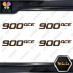 Compatible 900 Ace Ski-Doo Snowmobile Pack of 4 MINI SIZE Decals Stickers Vinyl - Image 24