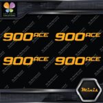 Compatible 900 Ace Ski-Doo Snowmobile Pack of 4 MINI SIZE Decals Stickers Vinyl - Image 6