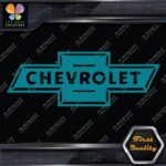 Compatible Chevrolet Vintage Bowtie Cross Logo Cars Trucks Vinyl Decals Stickers - Image 14