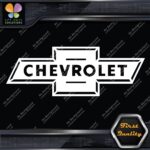 Compatible Chevrolet Vintage Bowtie Cross Logo Cars Trucks Vinyl Decals Stickers - Image 3