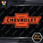 Compatible Chevrolet Vintage Bowtie Cross Logo Cars Trucks Vinyl Decals Stickers - Image 8