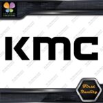 Compatible KMC Wheels Rims Tuning Racing JDM Logo Decals Stickers Vinyl - Image 3