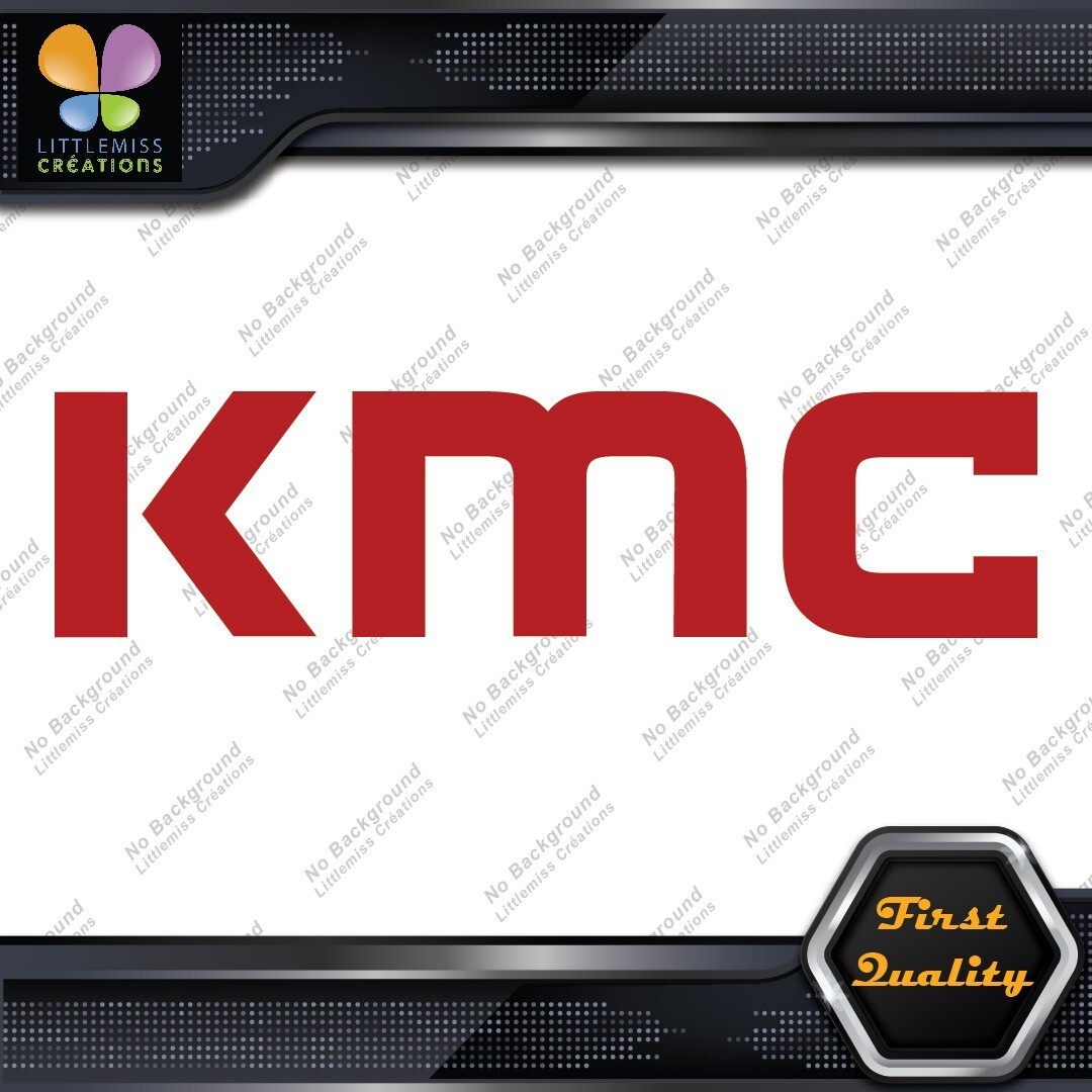 Compatible KMC Wheels Rims Tuning Racing JDM Logo Decals Stickers Vinyl 277080722632 Compatible KMC Wheels Rims Tuning Racing JDM Logo Decals Stickers Vinyl - Image 1