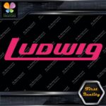 Compatible Ludwig Drums Modern Logo Musical Instruments Vinyl Decals Stickers - Image 22