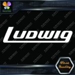 Compatible Ludwig Drums Modern Logo Musical Instruments Vinyl Decals Stickers - Image 5