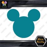 Compatible Mickey Mouse Head Face Simple Silhouette Decals Stickers Vinyl - Image 12