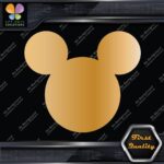Compatible Mickey Mouse Head Face Simple Silhouette Decals Stickers Vinyl - Image 16