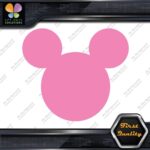 Compatible Mickey Mouse Head Face Simple Silhouette Decals Stickers Vinyl - Image 20