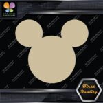 Compatible Mickey Mouse Head Face Simple Silhouette Decals Stickers Vinyl - Image 22