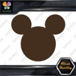 Compatible Mickey Mouse Head Face Simple Silhouette Decals Stickers Vinyl - Image 23