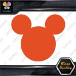 Compatible Mickey Mouse Head Face Simple Silhouette Decals Stickers Vinyl - Image 8