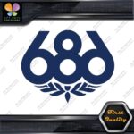 Compatible 686 Snowboards Logo Apparel Clothing Sports Ski Decals Stickers Vinyl - Image 13