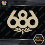 Compatible 686 Snowboards Logo Apparel Clothing Sports Ski Decals Stickers Vinyl - Image 3