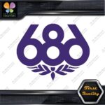 Compatible 686 Snowboards Logo Apparel Clothing Sports Ski Decals Stickers Vinyl - Image 23