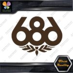 Compatible 686 Snowboards Logo Apparel Clothing Sports Ski Decals Stickers Vinyl - Image 24