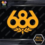 Compatible 686 Snowboards Logo Apparel Clothing Sports Ski Decals Stickers Vinyl - Image 8
