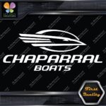 Compatible Chaparral Boats Oval Bird Over Name Modern Logo Decals Stickers Vinyl