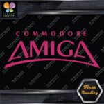 Compatible Commodore Amiga Arched Name Computers Vintage Decals Stickers Vinyl - Image 20