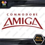 Compatible Commodore Amiga Arched Name Computers Vintage Decals Stickers Vinyl - Image 9
