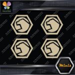 Compatible Matco Tools Eagle Emblem Pack of 4 MINI SIZE Decals Stickers Vinyl - Image 23