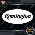 Compatible Remington Rifles Hunting Oval Name Only Logo Decals Stickers Vinyl - Image 4