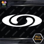 Compatible Salomon Sports Skis Snowboards Oval Logo Only Decals Stickers Vinyl - Image 3