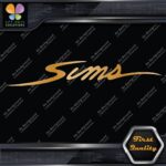 Compatible Sims Snowboards Script Name Letters Sports Logo Decals Stickers Vinyl - Image 17