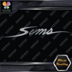 Compatible Sims Snowboards Script Name Letters Sports Logo Decals Stickers Vinyl - Image 18