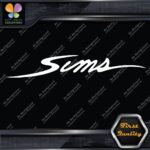 Compatible Sims Snowboards Script Name Letters Sports Logo Decals Stickers Vinyl - Image 3