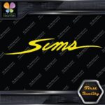 Compatible Sims Snowboards Script Name Letters Sports Logo Decals Stickers Vinyl - Image 5