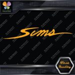 Compatible Sims Snowboards Script Name Letters Sports Logo Decals Stickers Vinyl - Image 6