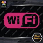 Compatible Wifi Wi-Fi Wi Fi Hotspot Store Sign Rectangle Decals Stickers Vinyl - Image 20