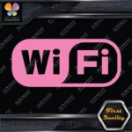Compatible Wifi Wi-Fi Wi Fi Hotspot Store Sign Rectangle Decals Stickers Vinyl - Image 21