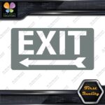 Exit Sign Arrow Poiting Left Indications No Background Decals Stickers Vinyl - Image 6
