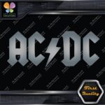 ACDC AC-DC AC DC AC/DC Rock Band Logo With Lightning Flash Vinyl Decals Stickers - Image 18
