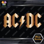 ACDC AC-DC AC DC AC/DC Rock Band Logo With Lightning Flash Vinyl Decals Stickers - Image 19