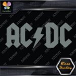 ACDC AC-DC AC DC AC/DC Rock Band Logo With Lightning Flash Vinyl Decals Stickers - Image 5