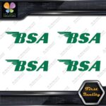 Compatible BSA Motorcycles Wings Name Pack of 4 MINI SIZE Decals Stickers Vinyl - Image 15
