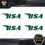 Compatible BSA Motorcycles Wings Name Pack of 4 MINI SIZE Decals Stickers Vinyl - Image 16