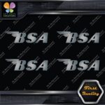 Compatible BSA Motorcycles Wings Name Pack of 4 MINI SIZE Decals Stickers Vinyl - Image 18