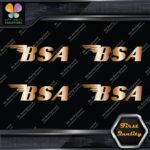 Compatible BSA Motorcycles Wings Name Pack of 4 MINI SIZE Decals Stickers Vinyl - Image 19
