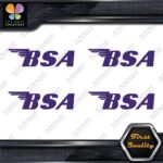 Compatible BSA Motorcycles Wings Name Pack of 4 MINI SIZE Decals Stickers Vinyl - Image 22