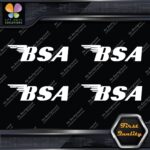 Compatible BSA Motorcycles Wings Name Pack of 4 MINI SIZE Decals Stickers Vinyl - Image 4