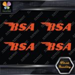 Compatible BSA Motorcycles Wings Name Pack of 4 MINI SIZE Decals Stickers Vinyl - Image 8