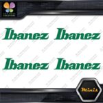 Compatible Ibanez Guitars Music Name Pack of 4 MINI SIZE Decals Stickers Vinyl - Image 15