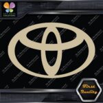 Compatible with Toyota Oval Emblem T Logo Cars Trucks Vinyl Decals Stickers - Image 22