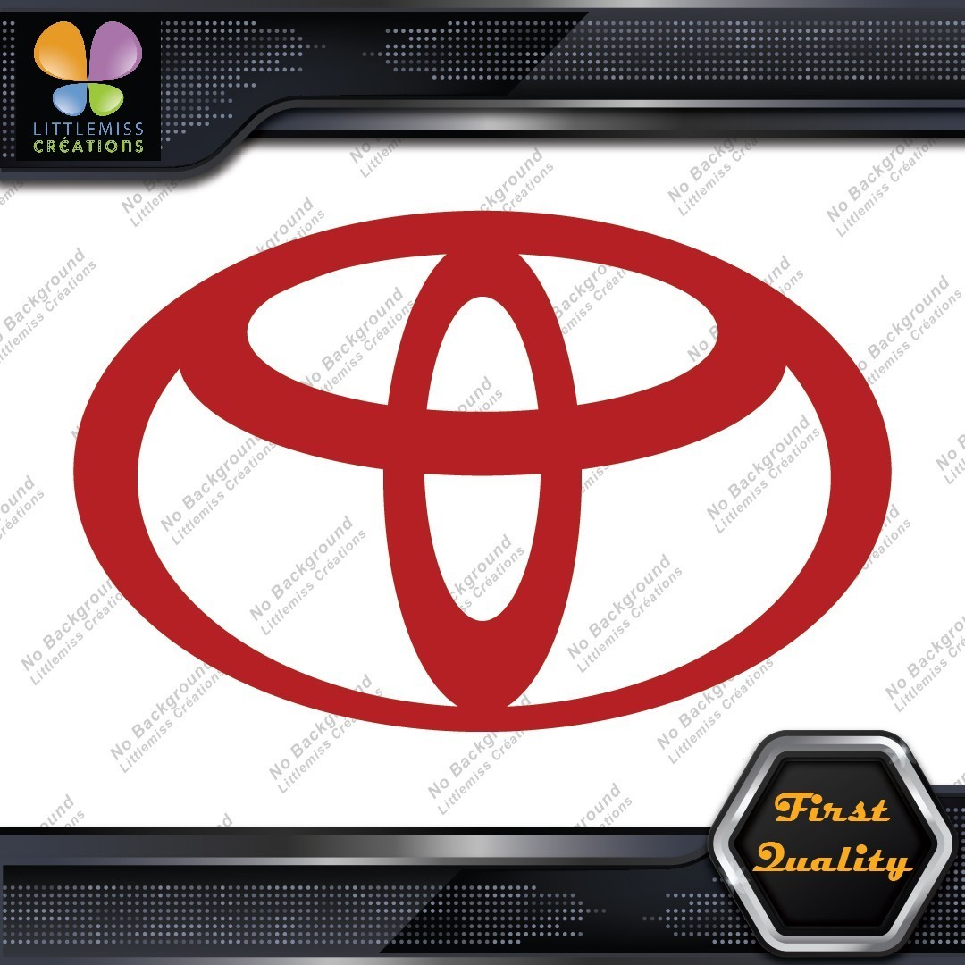 Compatible With Toyota Oval Emblem T Logo Cars Trucks Vinyl Decals Stickers 276646298152 Compatible with Toyota Oval Emblem T Logo Cars Trucks Vinyl Decals Stickers - Image 1