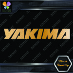 Compatible with Yakima Bold Name Full Roof Rack Name Vinyl Decals Stickers - Image 11